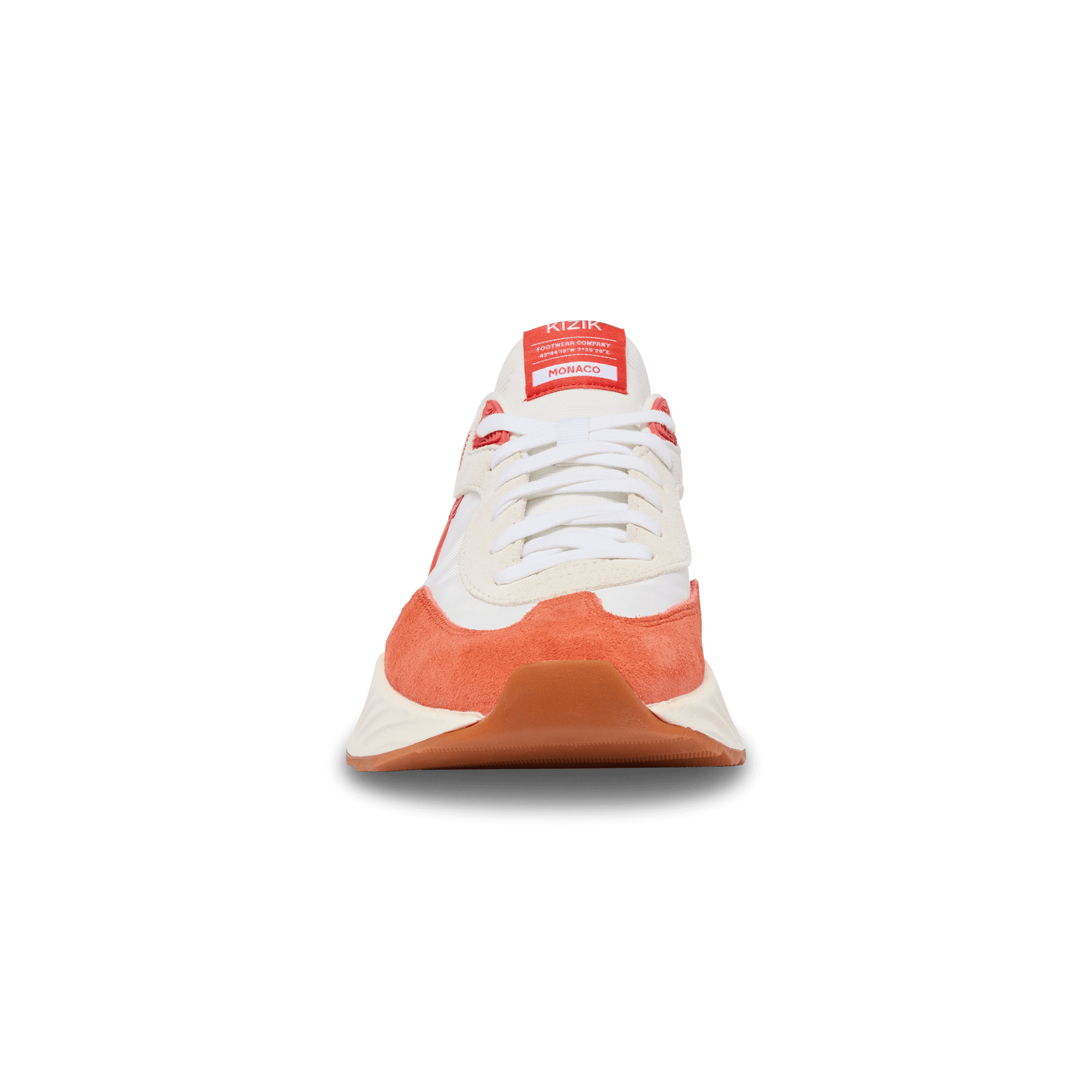 Men's Monaco - White/Tigerlily