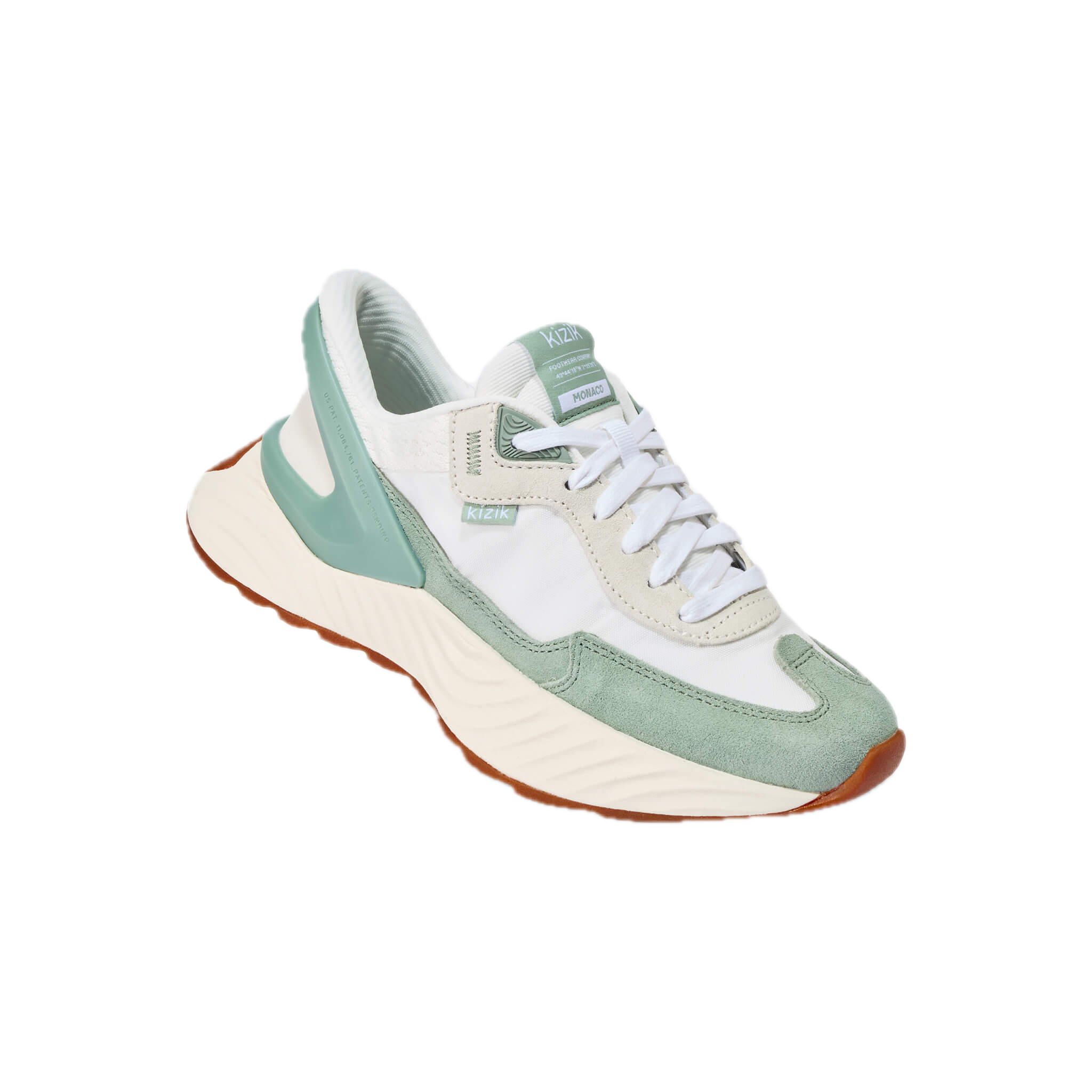 Women's Monaco - White/Iceberg Green