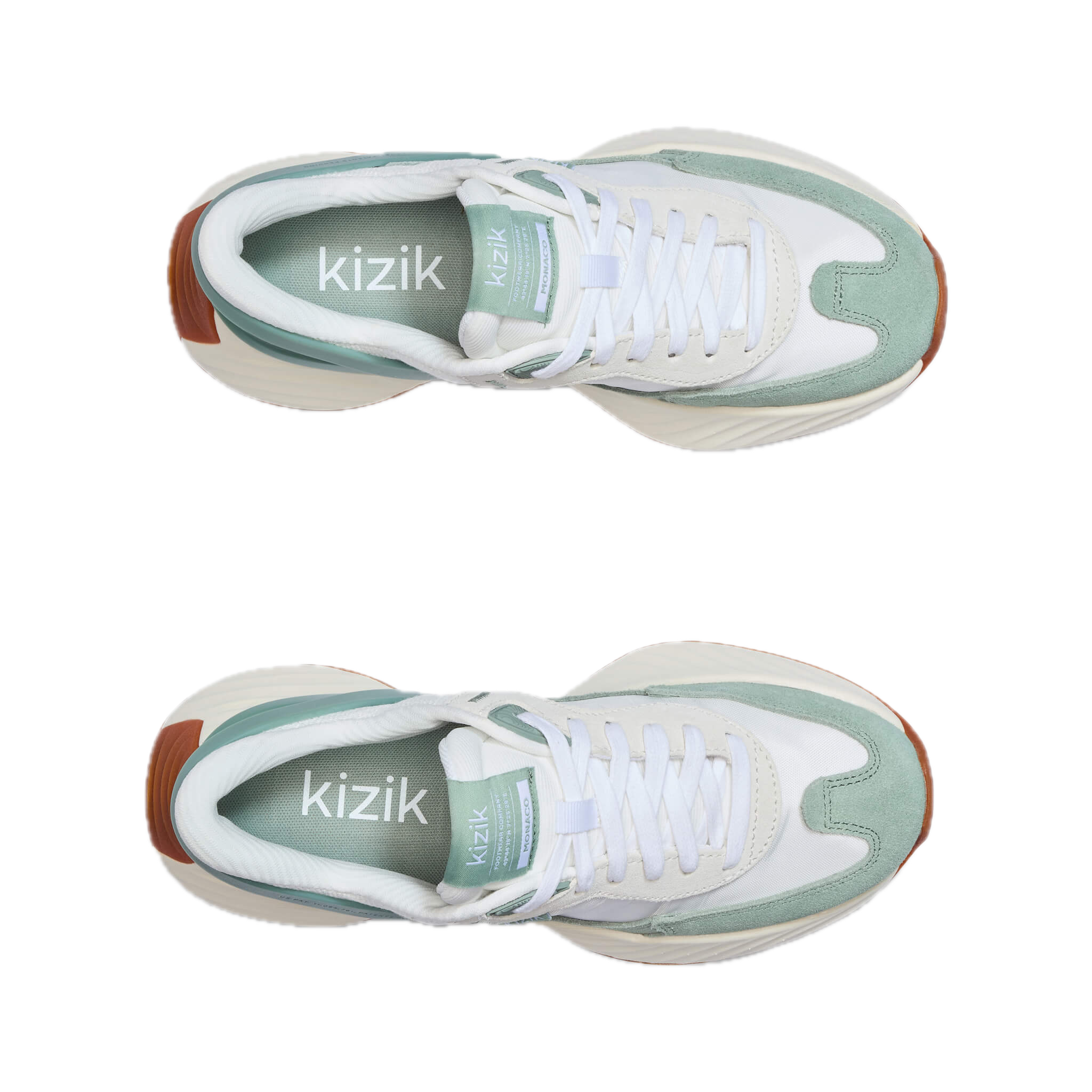 Women's Monaco - White/Iceberg Green